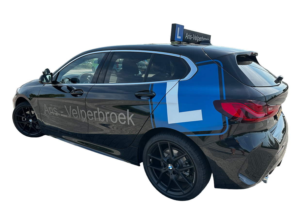 Bmw lesauto van rijschool aris